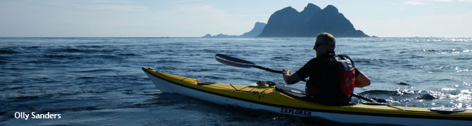 Kayaking on the Menai Strait